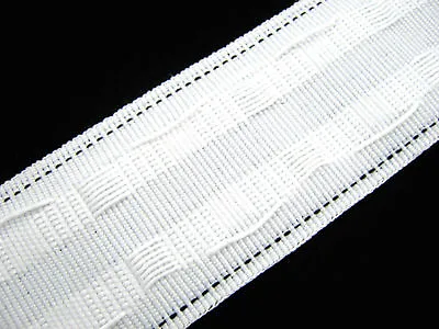 £1.50 • Buy Rufflette Quality 2  Curtain Header Tape - By Any Length By The Metre