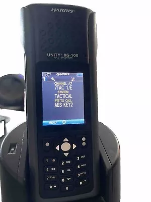 Harris Unity XG-100 Multiband 7/800 UHF VHF P25 Encryption Phase 2 NSA Trunking • $849.99