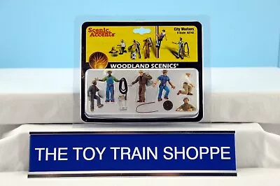 Woodland Scenics A2742 City Workers. O Gauge. New In Package. • $19.97