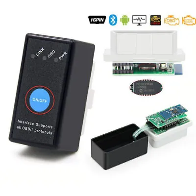 Bluetooth OBD2 Scanner OBDII Car Fault Diagnostic Code Reader Tool For IPhone • £7.70