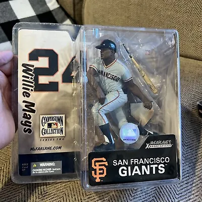 2005 McFarlane Cooperstown Collection II Willie Mays SF Giants Hall Of Fame CF • $24.99