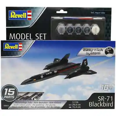 £23.99 • Buy Revell Lockheed Martin SR 71 Blackbird EasyClick Model Kit Set 63652 Scale 1:110