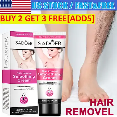 $7.69 • Buy Painless Permanent Hair Removal Cream Stop Hair Growth Cream For Women & Men U