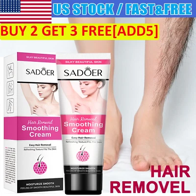 $7.69 • Buy Painless Permanent Hair Removal Cream Stop Hair Growth Cream For Women & Men U