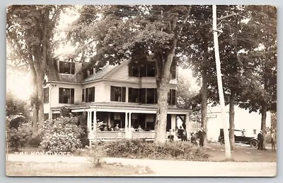 Jaffrey NH Monadnock Inn CC Spofford Prop Guests & Msg From Worker Postcard O15 • $29.95