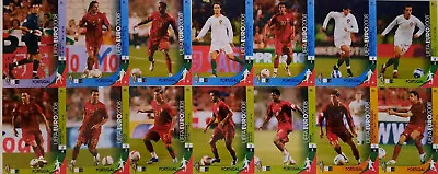 Panini Euro 2008 Team PORTUGAL - 14 Cards DECO SIMAO NANI C RONALDO Rookie • $69.90