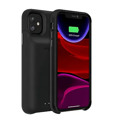 Mophie Juice Pack Access Hardshell Battery Case Black For Apple IPhone 11 • $19.99