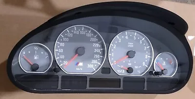 BMW E46 M3 2001-2006 KMH Instrument Cluster Speedometer Manual Or SMG Brand New • $2690.37