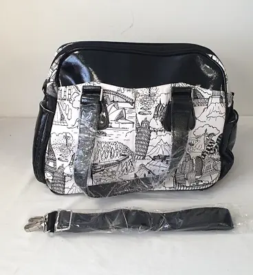 ICandy Special Edition Baby Changing Bag - Black And White Landscape Scene - New • £30