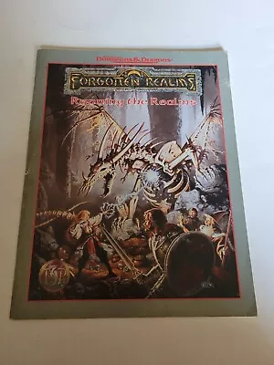 Advanced Dungeons & Dragons Forgotten Realms Running The Realms Campaign AD&D • $14.99