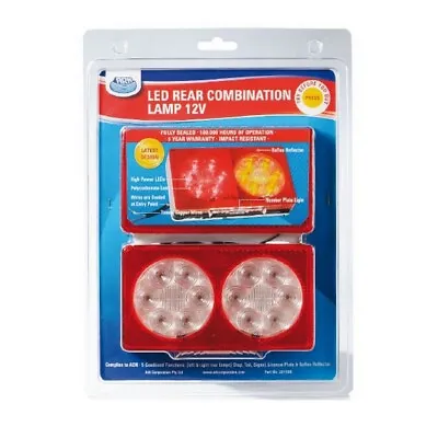 $173.79 • Buy Ark Trailer Combination Lamp Standard 2pc LD15SB