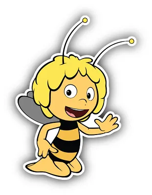 Maya The Bee Cartoon Sticker Bumper Decal - ''SIZES'' • $3.75