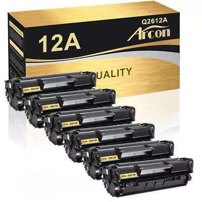 High Yield Toner Compatible With HP Q2612A 12A LaserJet 1012 1020 1018 1015 Lot • $17.44