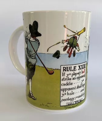 £11.50 • Buy Past Times Rule XXIII Collectable Golfing Mug