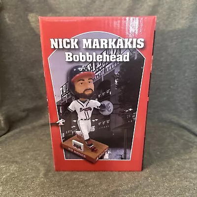 Nick Markakis Atlanta Braves Bobblehead Turner Field Final Season • $39