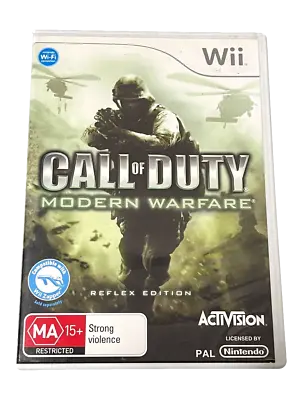 Call Of Duty Modern Warfare Nintendo Wii PAL *Complete* Wii U Compatible • $14.90