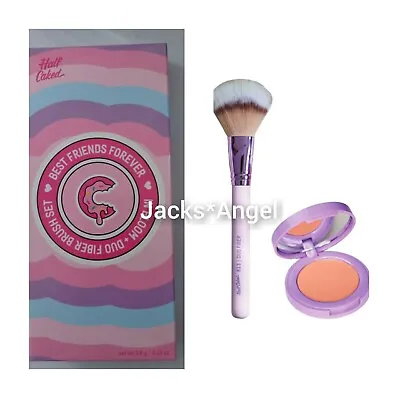 Half Caked Best Friends Forever In Bloom Duo Brush & Blush Compact Set NIB + 🎁  • $13.50
