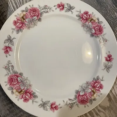 Ucagco China Rose Dawn Pattern Dinner Plates 10” Made In Japan Set Of 4 Vintage • $35