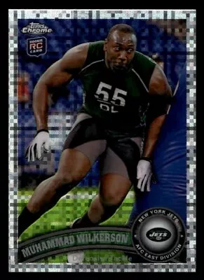 2011 Topps Chrome #192 Muhammad Wilkerson Rookie Xfractors Jets • $2.25