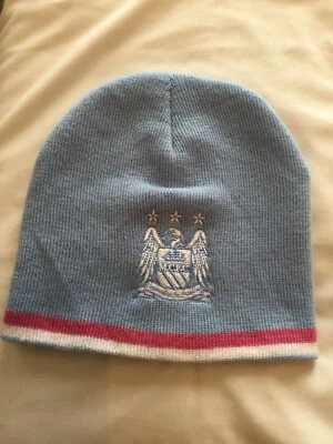 £3.50 • Buy Manchester City Ladies/GirlsHat Official Football Club Gifts Retro Club Crested