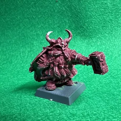 Warhammer Dwarf Lord W/ Hammer / Shield Finecast Resin Games Workshop Dwarves GW • £34.50