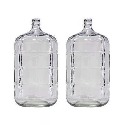 Home Brew Ohio 6 Gallon Glass Carboy Set Of 2 • $139.99