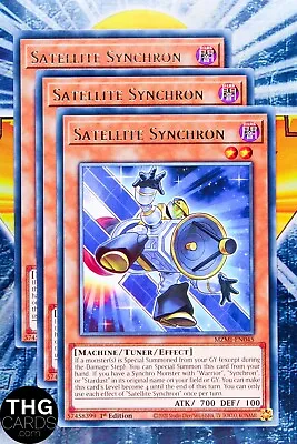 Satellite Synchron MZMI-EN045 1st Edition Rare Yugioh Card Playset • £1.79