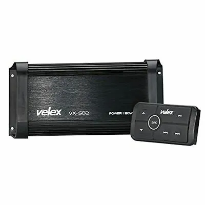 Velex VX-502 Waterproof Bluetooth Marine 4 Channel Amplifier • $49.99