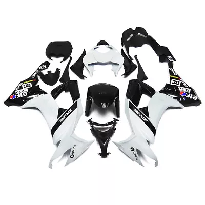 Fairing Kit For 2008 2009 2010 ZX10R Kawasaki White Black ABS Injection Bodywork • $449.95