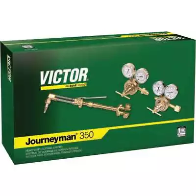 Victor 0384-0804 Journeyman 350 540/510 Acetyl Torch Outfit W/Classic Regulators • $337.99