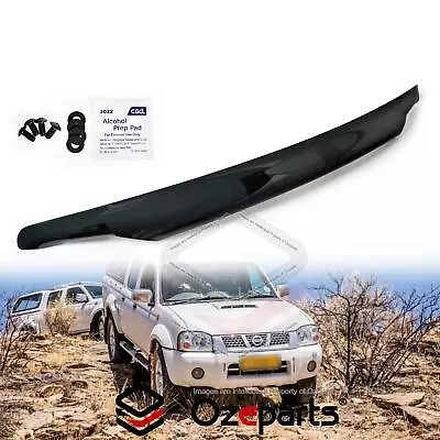 Bonnet Protector Hood Deflector Bug Guard For Nissan Navara D22 Ute 2001~2015 • $69.30