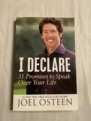 I Declare: 31 Promises To Speak Over Your Life  Paperback  Osteen Joel • $9.95