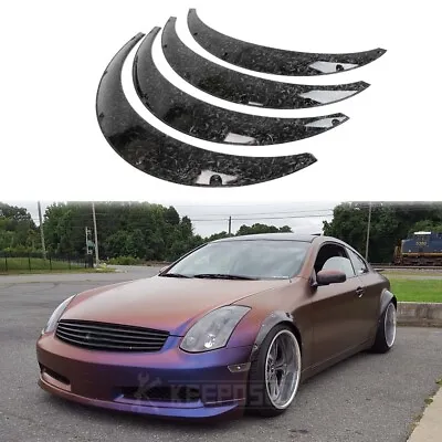 2“ Forged Fender Flares Concave Wheel Arches Body Kit For Infiniti G35 G37 M35 • $84.11