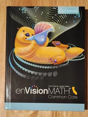 Envision Math Student  & Teacher Book Grade 3 Common Core California Edition • $4