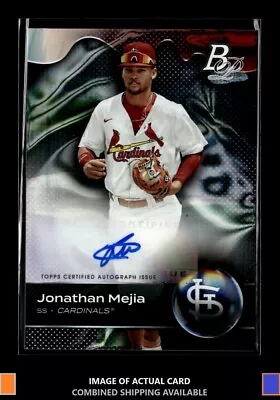 2023 Bowman Platinum Jonathan Mejia Top Prospects Autographs Auto Cardinals • $3.95