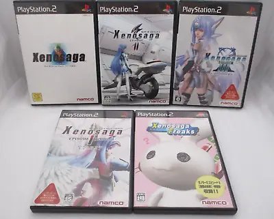 PlayStation 2 Xenosaga 1 2 3  1 Reloaded Xenosaga Freaks 5Games Japan PS2 Namco • £106.85