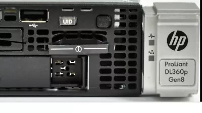 Hp Proliant Dl360p G8 1ru 12 Core Server 2x E5-2630 Cpu 96gb Ram 2x 600gb Sas • $590