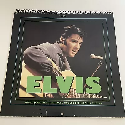 Elvis Presley 1993 Hallmark Calendar Photos By Jim Curtain - Spiral Bound • $10