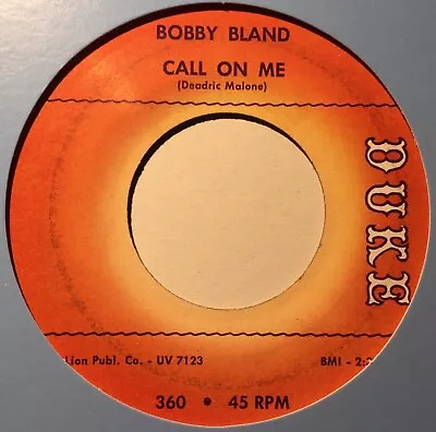 60s N. Soul/R&B - BOBBY BLAND - Call On Me -  1962 US DUKE VG+ • £9.99