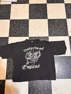 Vintage 90s Motorhead England T Shirt Sz Large • $89.99