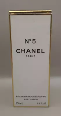 $89.99 • Buy NEW In Box CHANEL Paris No5 Body Lotion 6.8 Fl. Oz./200ml Emulsion Pour Le Corps