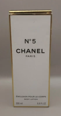 $89.99 • Buy NEW In Box CHANEL Paris No5 Body Lotion 6.8 Fl. Oz./200ml Emulsion Pour Le Corps