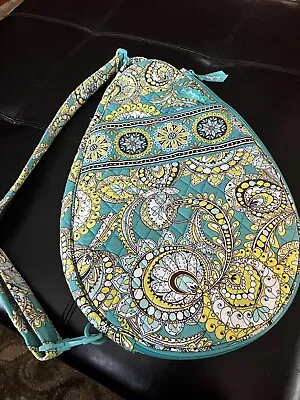 Vera Bradley-Peacock Teal-Large Zippered Sling Backpack-Never Used • $35