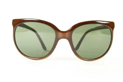 50% OFF! Vintage Vuarnet 002 Cat Eye Brown Sunglasses PX3000 Gray Mineral Lens • $119.20