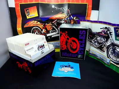 Atlas Editions Motorcycle Trading Cards Box Set Full Box Of Cards W/Posters • $29.99