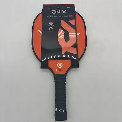 Onix V2 Pickleball Paddle Orange Baltic Birch Wood Durable Free Shipping • $22