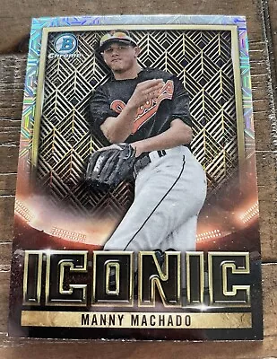 2023 Bowman Chrome #BI-16 Manny Machado Bowman Iconic Mojo   • $0.50