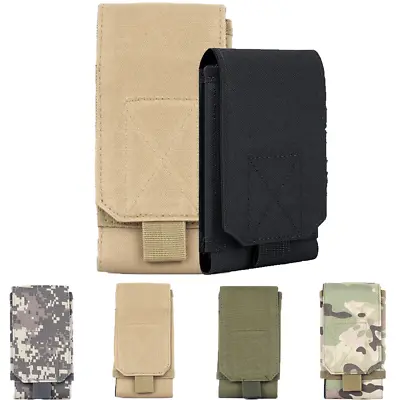 Mobile Phone Belt Pouch Tactical Molle Smartphone Bag Cover Case For Cellphone • $9.99