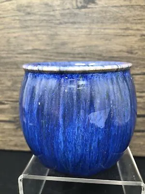 £40 • Buy Langley Mill Blue Vase No. 303679 Stoneware 1895-1930 Drip Glaze (522).