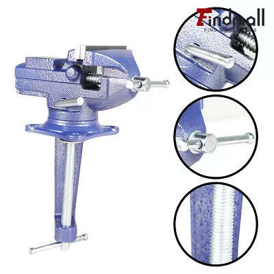 3.3  Multi-Functional Portable 360° Swivel Base 2-In-1 Bench Vise • $39.99